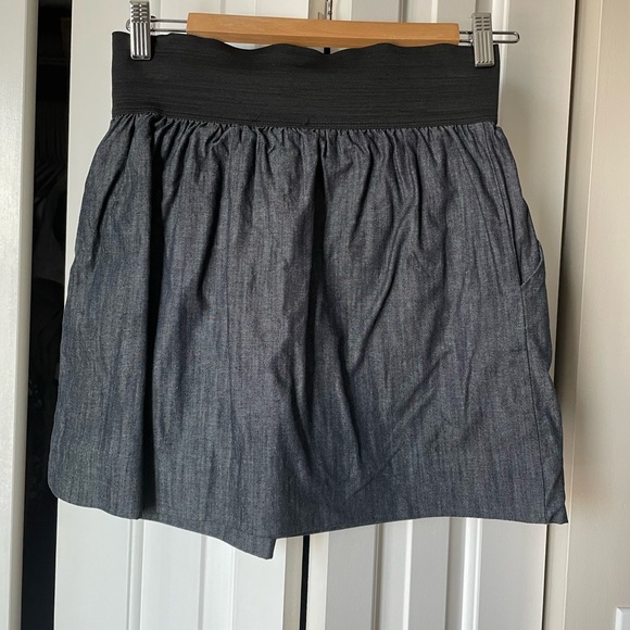 Aqua Denim Skirt from Bloomingdale’s - Picture 2 of 2